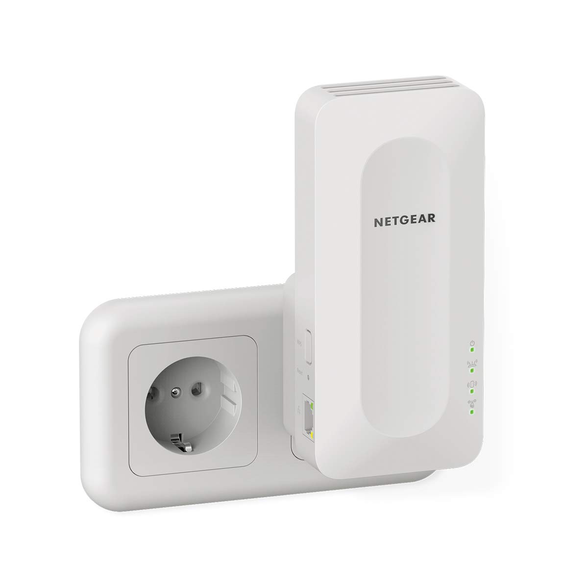 NETGEAR WiFi 6 Mesh Puissant pour Habitat Étendu, Amplificateur AX1800, Couvre 100 m², Compatible avec toutes les Box In