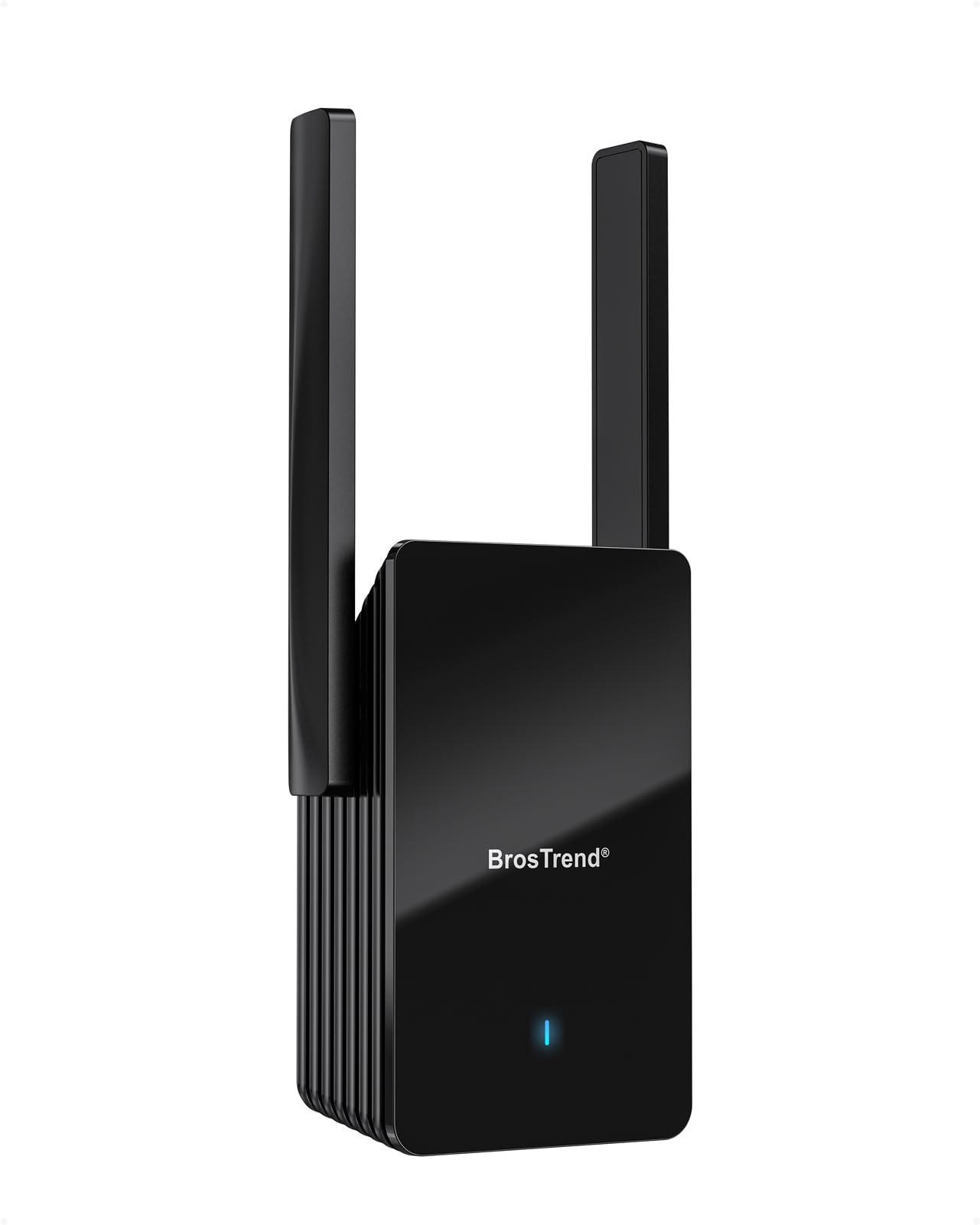 Répéteur WiFi BrosTrend AX3000 Puissant pour Maison, Amplificateur Wi-Fi Double Bande, Compatible Toutes Box Internet, 2